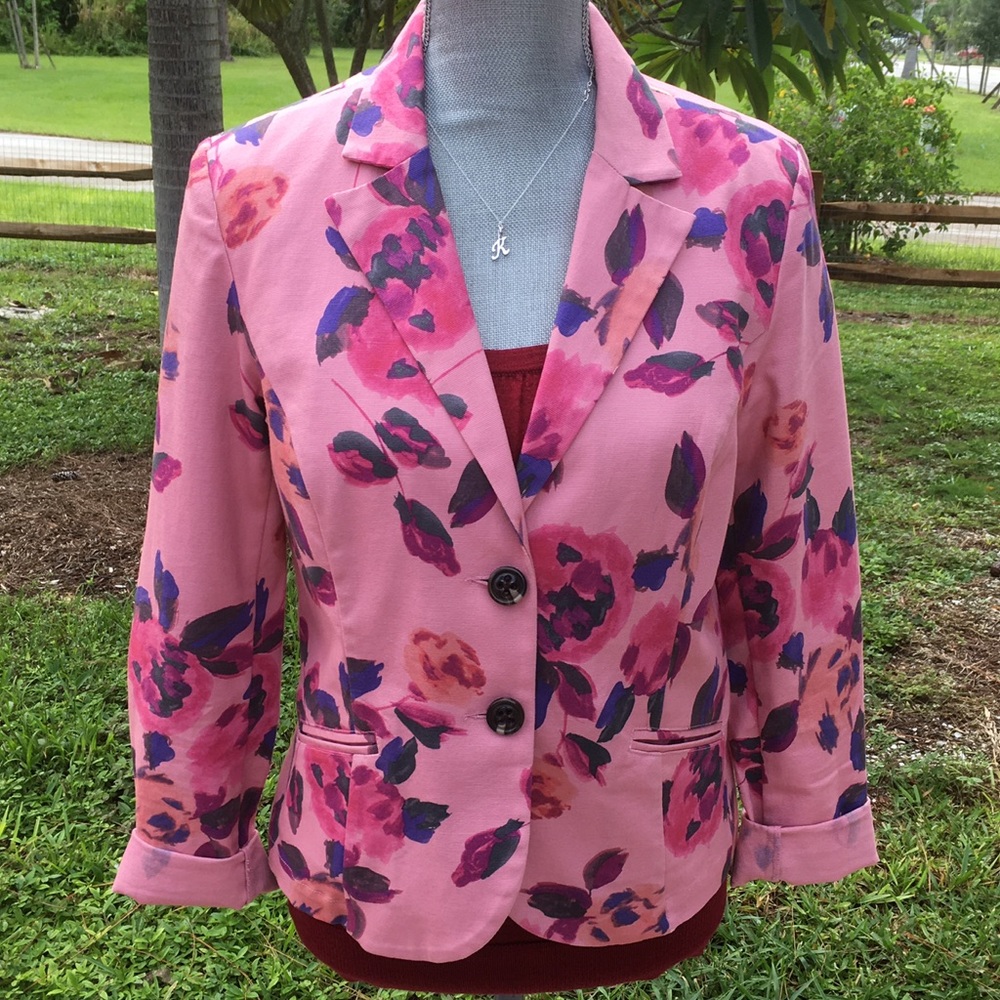 CAbi Floral Jacket (Blazer)